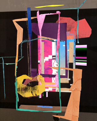 Merging Spaces augmented-reality sculpture